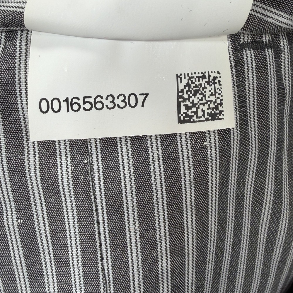 HUGO BOSS Cagan Pants Men's 36R Black 100% Virgin Wool Trouser Flat Front - Picture 8 of 13